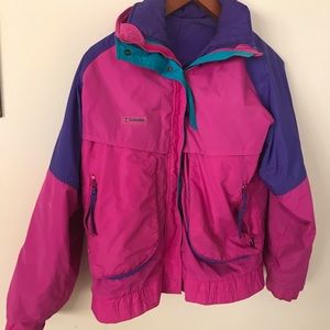 SOLD Columbia layered jacket!